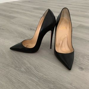 Christian Louboutin black heels